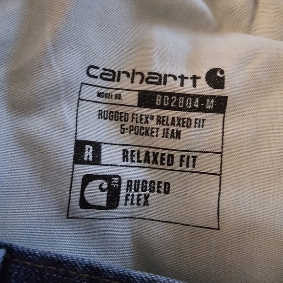 Medium Wash Blue Relaxed Fit Jeans - Picture 7 of 11